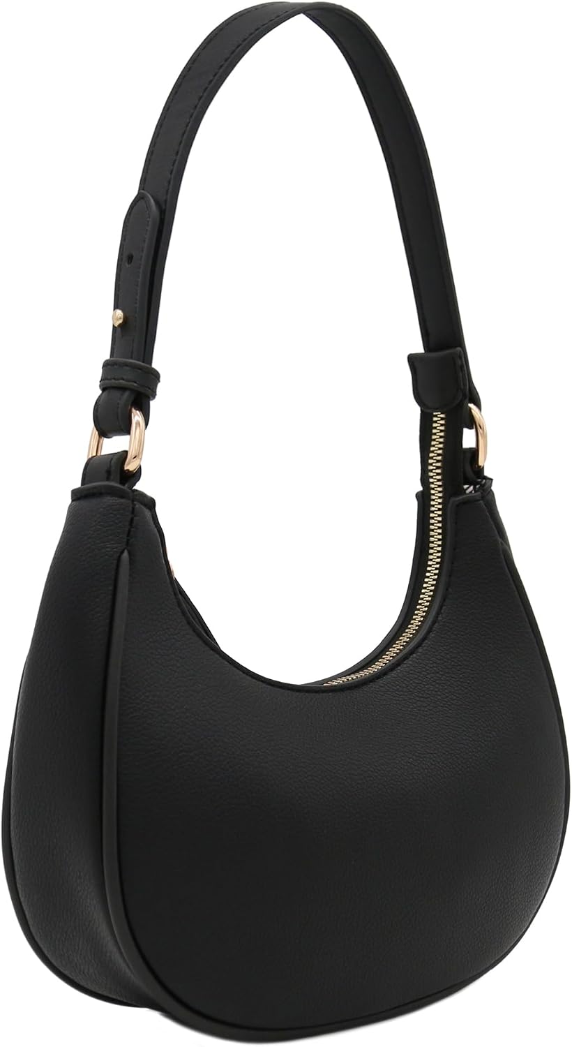 Small Crescent Shoulder Bag Underarm Purse