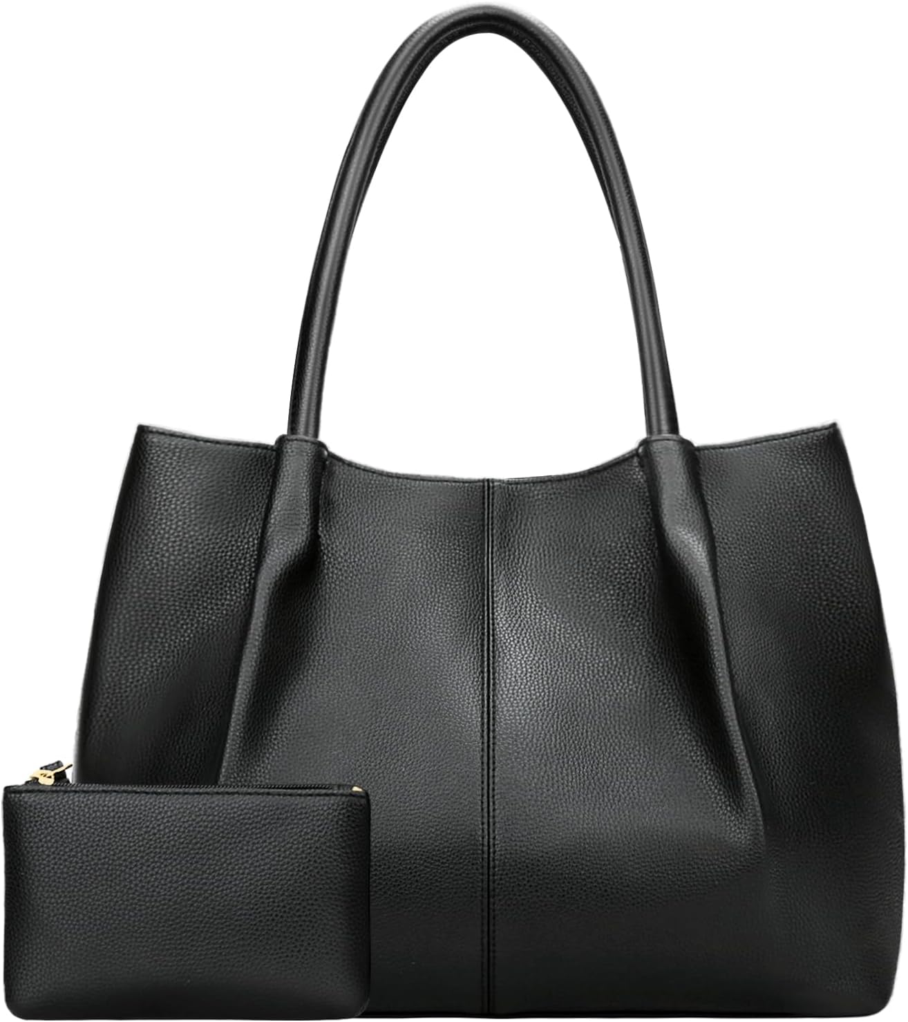 Tote Bag for Women Vegan Leather Shoulder Purse Large Capacity Travel Bag